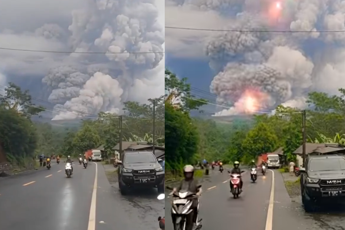 எத்தியோப்பியா எரிமலை வெடிப்பு என்று பரவும் வீடியோ உண்மையா?